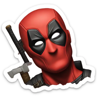 Deadpool showin no sticker