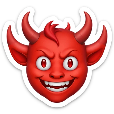 I need a devil when the night beguins emoji sticker