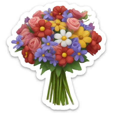 bouquet of flowers sticker