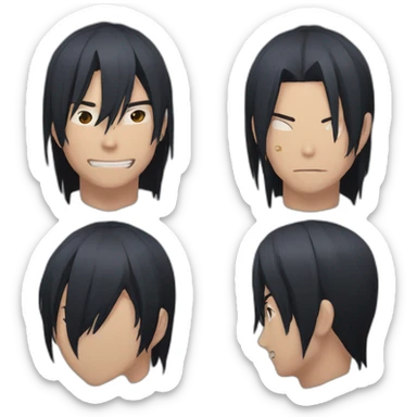 Free fire × itachi sticker