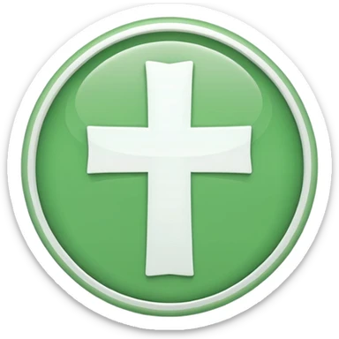 health and wellness icon sticker