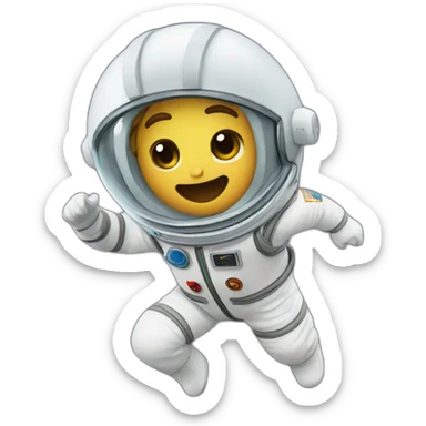 zero-gravity sticker