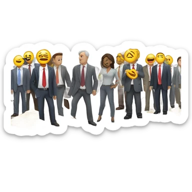 financial collapse sticker