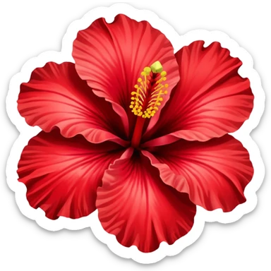 Hibiscus sticker