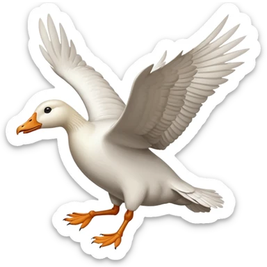 GOOSE FLY sticker