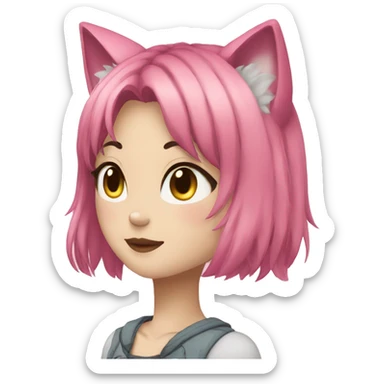 Neko Femboy sticker