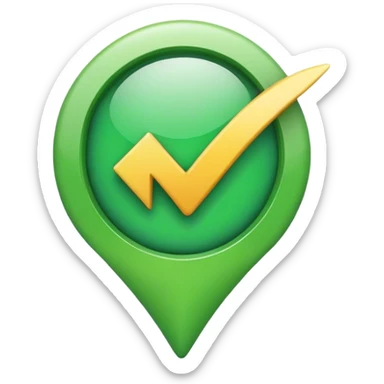 The real estate market is a green checkmark sticker
