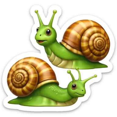 Snails sticker