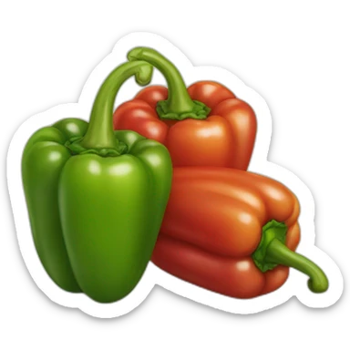 threered peppers sticker
