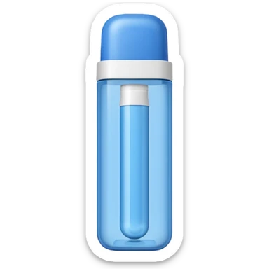 blue inhaler sticker
