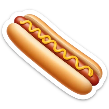 hotdog sticker