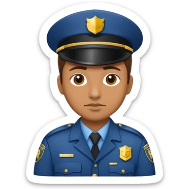 Correctional officer  sticker