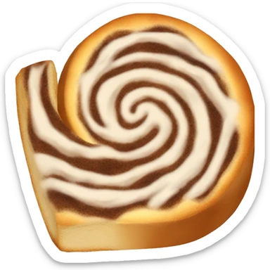 Cinnamon roll sticker