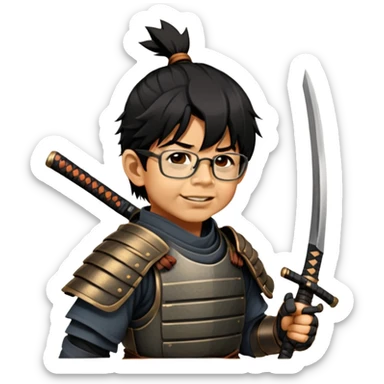 Samurai Ronin sticker