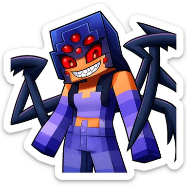 Extract the character from the background, including the clothes and accessories they are wearing, and place on a transparent background. Keep the original style and appearance exactly the same. and separately give me the picture

 sticker