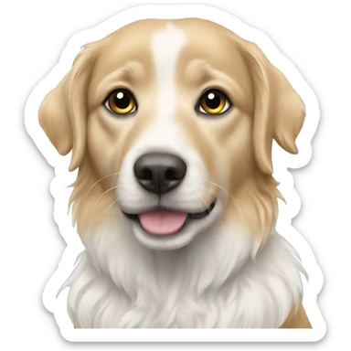 Rainbow bridge for dog heaven  sticker