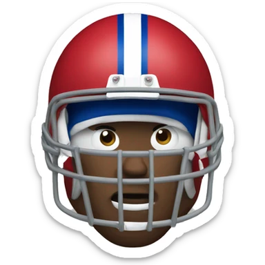 Bills football sticker