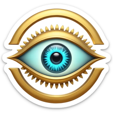 eye of chronos sticker