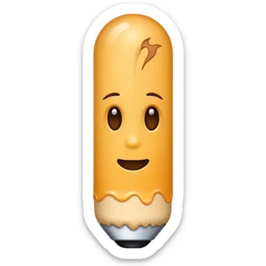 Veiny stick skin color sticker