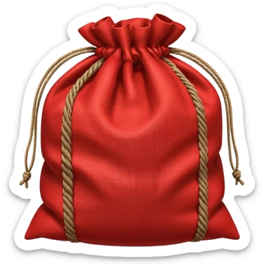 red sack sticker