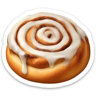 Cinnamon roll sticker