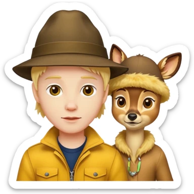 dave and bambi friday night funkin mod sticker