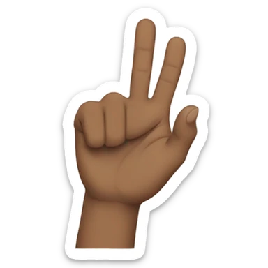 West Side Hand Sign sticker