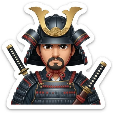 Samurai sticker