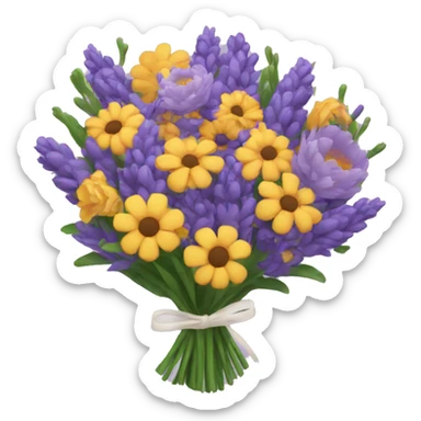 bouquet sticker