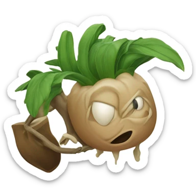 Pelinegra blanquita de pestaña largas i sticker