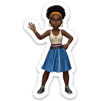 Gonemili Grace che balla sticker