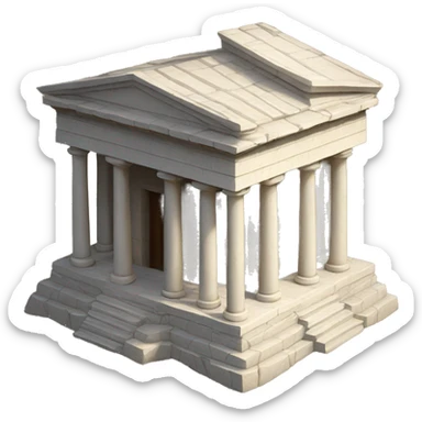 judea temple sticker