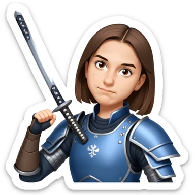 Samurai Defender sticker