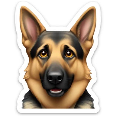 German shepherd  sticker