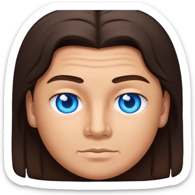 Craig Kelly with blue eyes sticker