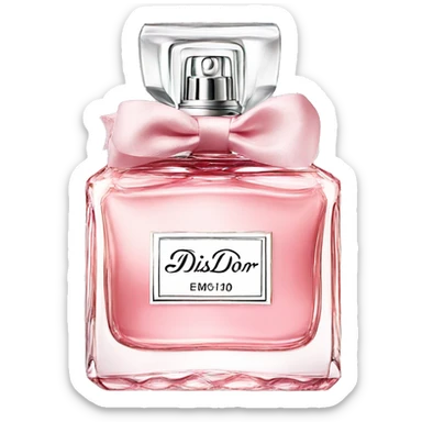 Miss dior perfume sticker