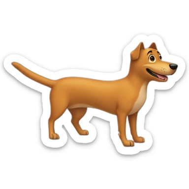 catdog in one sticker