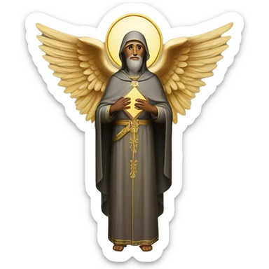 Orthodox Icon archangel  sticker