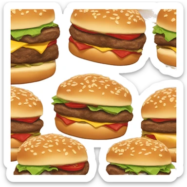 Five guys burger sticker