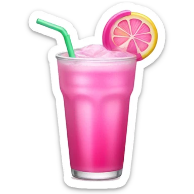 pink drink sticker