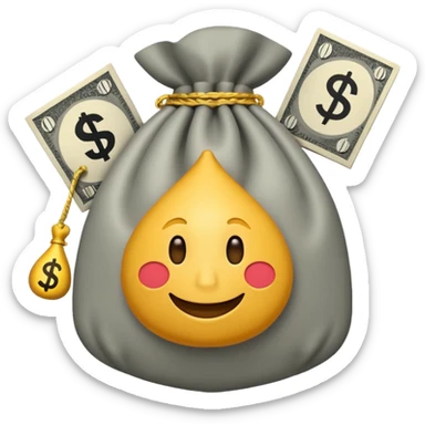 Text Animated emojis "Escrow £ DVA" sticker