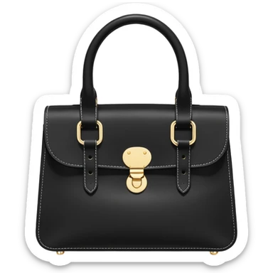 Black jacquemus bag sticker