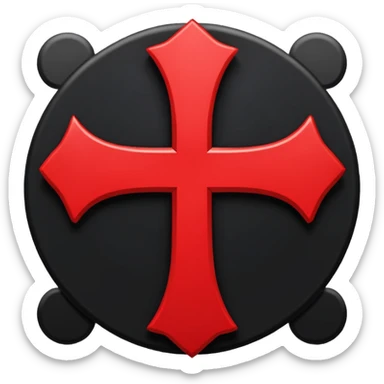 je souhaite faire une image avec le logo Chagpt avec un croix rouge dessus sticker