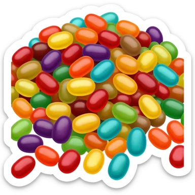 Jelly belky jelly beans sticker