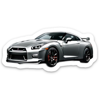 Nissan GTR sport edition  sticker
