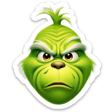 The grinch  sticker
