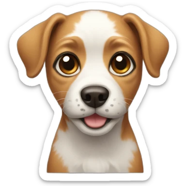 small dog sticker