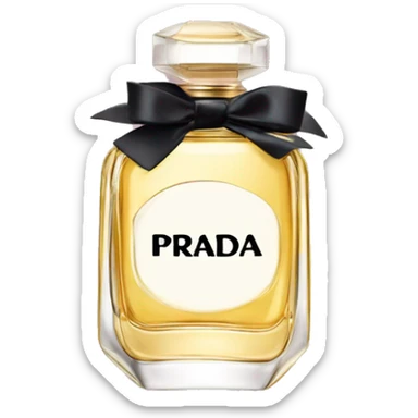 Prada paradoxe perfume sticker