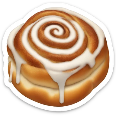 Cinnamon roll sticker