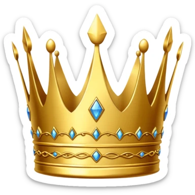 crown king sticker
